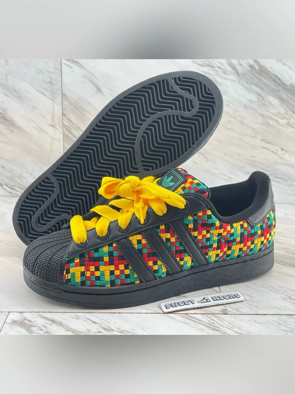 Bob Marley x adidas Superstar II Jamaica Sneakers